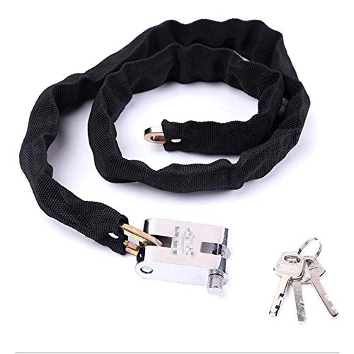 Bike Lock : Bicycle Lock, Bicycle Chain Lock, Security Anti-Theft Lock, Wear-Resistant And Durable, Suitable For Motorcycle, Trolley, Iron Chain Lock, B, 83cm