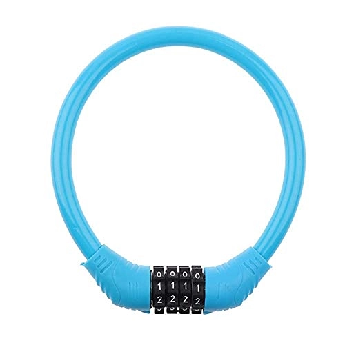 Bike Lock : Bicycle Lock Bike Lock Bicycle Password Steel Cable Wire Lock Chain Safety Security Bike Cycling Color Safe Lock Pad Combination-green Bike lock, Locks