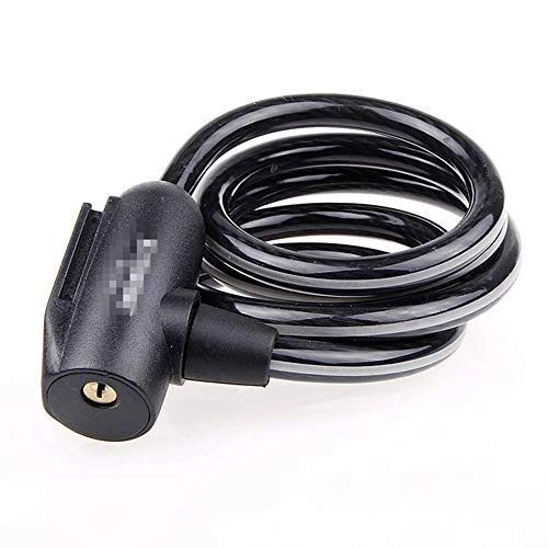 Bike Lock : Bicycle Lock MTB Bike Lock Anti-Theft with Reflective Holder Steel Saw Security Cable Lock for Bicycle Mountain Bike Scooter