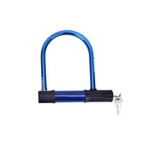 Bike Lock : Bicycle U-lock Anti-theft Heavy-duty Bicycle D-lock Pick-resistant Standard Lock for Mountain Road Bikes