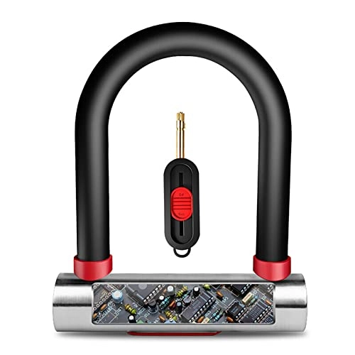 Bike Lock : Bicycle U-shaped Lock, Bicycle Lock, Key Set, Bicycle Lock With Double Bolt, Uncut And Indestructible Bicycle Accessories