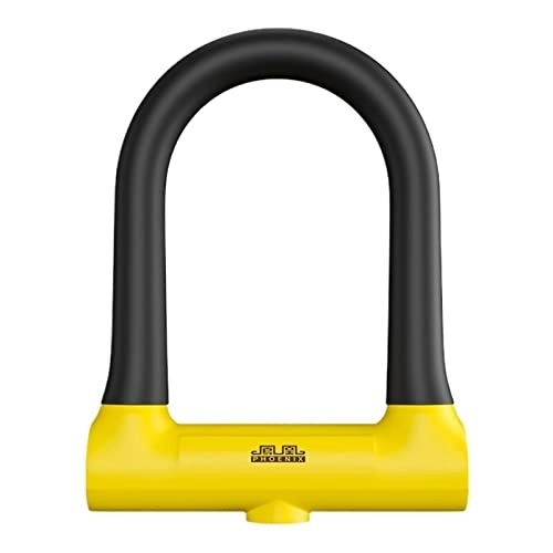 Bike Lock : Bicycle U-Shaped Lock Safety Lock for Bicycle Accessories for Motorcycle Electric Scooter Mountain and Road Bike Lock (Color : 2-XRU102-Black)