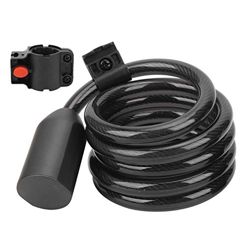 Bike Lock : Bicycles Lock, Bike Anti‑Theft Bicycle Security Cable, Steel Wire Lock, Suitable for Bicycles, Motorcycles, and Can Also Be Used to Lock Door and Window