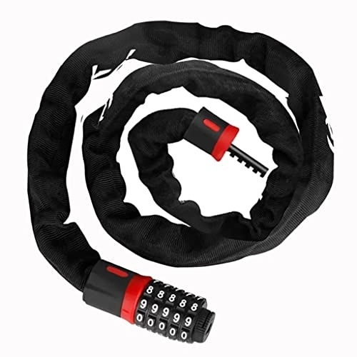 Bike Lock : Bike Chain Lock-Security Anti-Theft Bike Chain Lock Bike Chain Lock-Bike Lock for Bikes, Motorcycles, Bicycles, Gates, Fences, Grills-Anti-Cut Bike Lock-with Strong Anti-Theft Properties