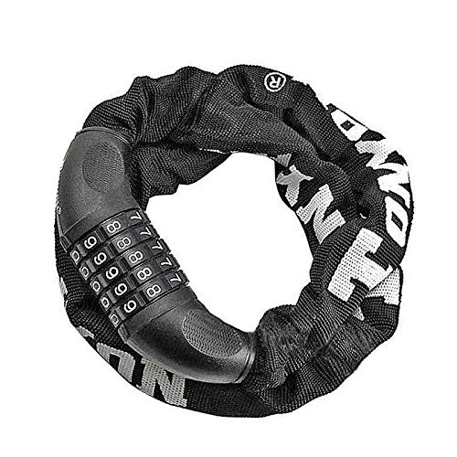 Bike Lock : Bike Chain Locks, Black Security 5 Digit Codes Resettable Combination Coiling Lock, Strong Anti-Theft Bicycle Chain Lock, Password Lock For Bike Bicycle Cycling Outdoors
