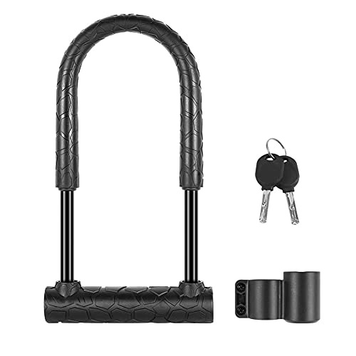 Bike Lock : Bike Lock, 20mm Heavy Duty Combination Bicycle Lock, with Bold Lock Hook, Serpentine Groove Key, Anti-Drilling Lock Core, for Bikes and Motorcycles
