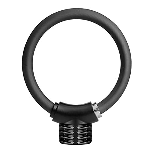 Bike Lock : Bike Lock / Bicycle Lock / Cycling Lock, Cycling Cable Locks, Anti-Theft Zinc Alloy Lock, Reflective Strip Design, with 2 Keys, for Bicycle, Moto, Door, Stroller, Black