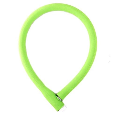 Bike Lock : Bike Lock Bike Lock Bicycle Anti-theft Lock Waterproof Cycling MTB Bike Security Lock Bicycle Accessories For bicycles and motorcycles (Color : Green)