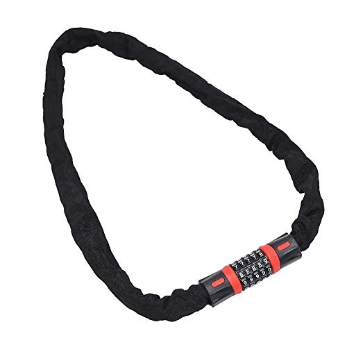 Bike Lock : Bike Lock Cable Lock Small for Motorcycle Bicycle Locks Lightweight Anti-Theft Coiled 1.2m Black＆Red