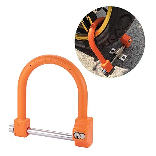 Bike Lock : Blueshyhall Bike U Lock, Bicycle Scooter Ladder Rack Motorcycle Security Lock