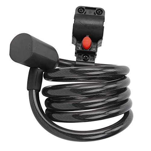 Bike Lock : Bluetooth Bike Lock, IP65 Waterproof Thickening Anti Theft Bike Lock, Electric USB Charging Vehicle Lock, Suitable for Bike and Motorcycle