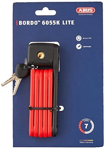 Bike Lock : Bordo Lite 6055 / 60 red