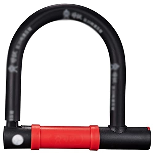 Bike Lock : CAAL Anti-Theft Lock U Lock, heavy Duty High Security For Electric Bikes, Motorcycles, Road Bikes, Mountain Bikes, gate Fences Bicycle U-shaped Lock