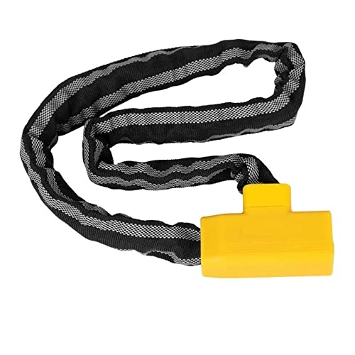 Bike Lock : CAEEKER Bike Chain Lock MTB Security Reflective Heavy Duty Anti-Theft Lock with 2 Keys Password for Bicycle Scooter Motorcycle (Color : 708-84cm)