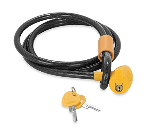 Bike Lock : Camco PowerGrip 60" Cable Lock with Retractable Key Cover - Secures Your PowerGrip Cables While Stored or During Use (44290)