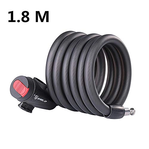Bike Lock : CCZ Bicycle Lock Versatile Bicycle Heavy Duty Anti-theft Safety Cable Lock Stainless Steel Alloy For Road Bike Motorcycle
