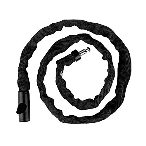 Bike Lock : Chain Lock / Portable Electric Vehicle Lock Bicycle Lock Folding Chain Lock Battery Wheel lock-60cm