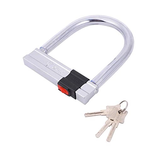 Bike Lock : CLISPEED Bike Lock U Lock Combination Bicycle Secure Locks Anti Theft Locks