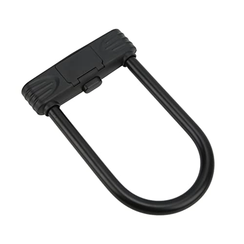 Bike Lock : Combination Lock, Stable U-Lock 4-Digit Combination Anti-Theft Device Rugged Motorcycle Steel Alloy High Hardness for Electric Bikes