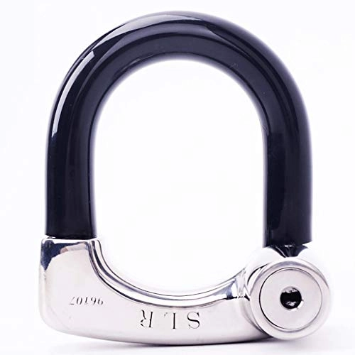 Bike Lock : Compact U-lock Anti-theft Stainless Steel Disc Brake Lock Anti-hydraulic Shears Suitable for Motorcycle Electric Bicycle