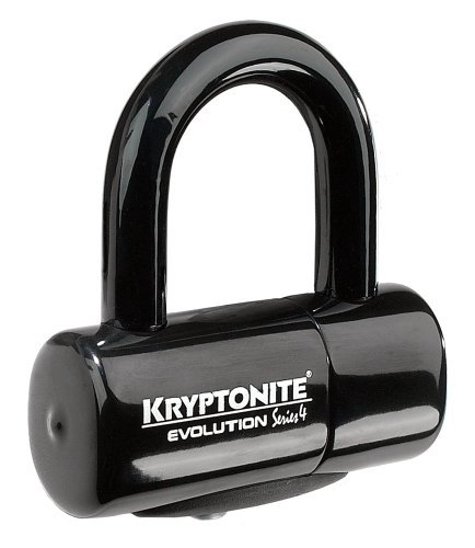 Bike Lock : Cycle Gear Kryptonite 999607 Evolution Series-4 Black 14mm Disc Lock Bike, Cycling, Bicycle, Bicycling