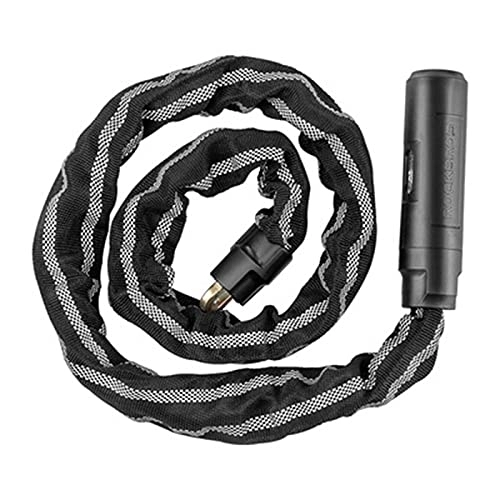 Bike Lock : Cycling Lock Bicycle Anti-theft Chain Lock, Outdoor Safety Portable Chain Lock, Used For Scooter Fence Motorcycles, 2 Keys