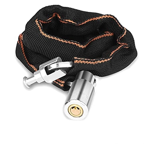 Bike Lock : Cycling Lock Portable Chain Lock, Outdoor Security Anti-theft Lock Bicycle Lock, Suitable For Road Bikes And Mountain Bikes, 2 Keys(Size:0.65m)