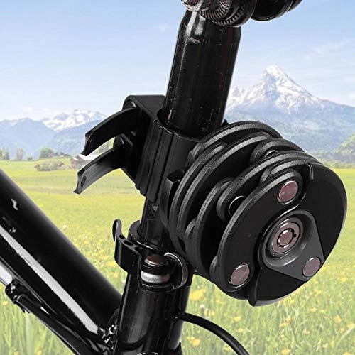 Bike Lock : DAUERHAFT Bike Lock Bike Chain Locks High Strength Portable, for Mountain Bike, E-bike
