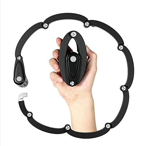 Bike Lock : dfgdfg Foldable Bike Lock, Cycling Cable Anti-Theft Bike Scooter Safety Lock Protection Reliable Bicycle Accessories Cable, for Motorcycles, Scooter, Door
