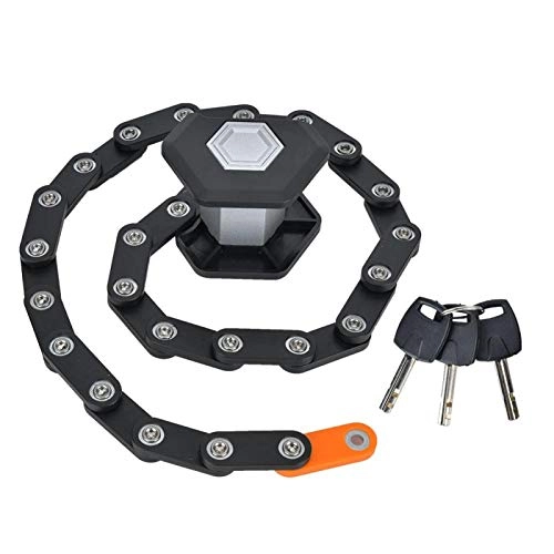 Bike Lock : Easy to Use Wear-Resistant Bike Lock, Durable and Practical Bike Key Lock, for Cyclist Electric Scooter Mountain Bicycle Riding