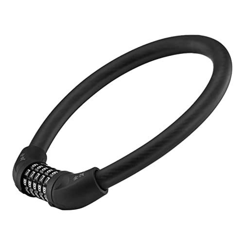 Bike Lock : ELAULA Bike Lock Security Anti-theft Password Lock Bike Locks Password Chain Lock Anti-theft Flexible Safety Bicycle Thicken Cylinder Elasticity For Outdoor Accessories