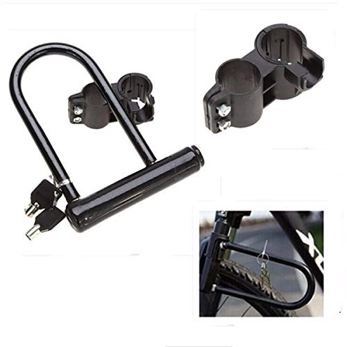 Bike Lock : FHJSK Bike Lock Cycling Security Steel Chain U Lock Motorbike Motorcycle Scooter Universal Bike Bicycle bicycle lock