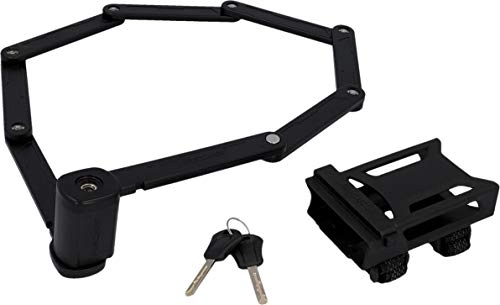 Bike Lock : fischer 50385 Folding Lock, Black, 110 cm