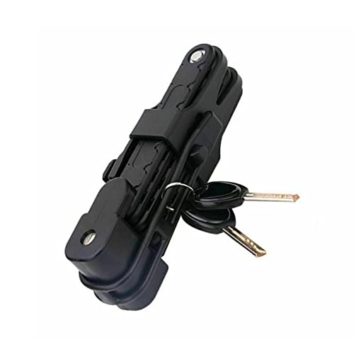 Bike Lock : FYBYKGT Folding Bicycle Cable Lock Steel Bike Security Anti-Theft Combination MTB Road