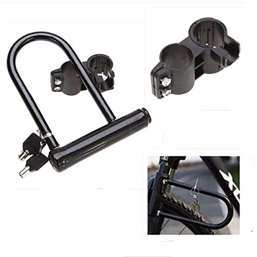 Bike Lock : GHJKBJ Bike Lock, Cycling Security Steel Chain U Lock Motorbike Motorcycle Scooter Universal Bike Bicycle
