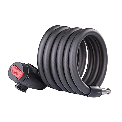 Bike Lock : GPWDSN 1.8M Alloy Steel Bicycle Lock Versatile Heavy Duty Anti-theft Security Cable Lock for MTB Electrical Motorcycle Lock