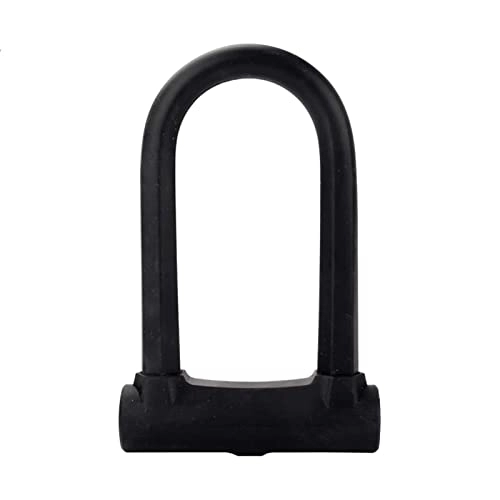 Bike Lock : GPWDSN Bicycle Lock Portable Bicycle Lock With 2 Keys U-lock Steel Anti-theft Strong And Safe Unbreakable Bicycle Lock Bicycle Accessories for Outdoors (Black, 13x20.5cm)