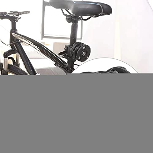Bike Lock : Guoshiy Mountain Bike Lock, Zinc Alloy Bike Folding Lock Theft Chain Lock, for Bicycle Motorbike