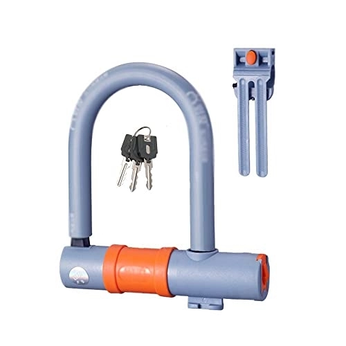 Bike Lock : Heavy Duty Bicycle U-lock, Anti Theft, Bike Locks With Mounting Bracket, For Kids Scooter Adult Tricycles, Baby Stroller And Luggage