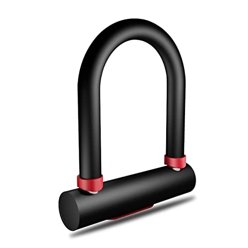 Bike Lock : HEMO Bike lock U-shaped Lock Bicycle Lock Motorcycle Lock Electric Car Lock To Prevent Picking Lock C-level Lock Cylinder Safety Lock U lock