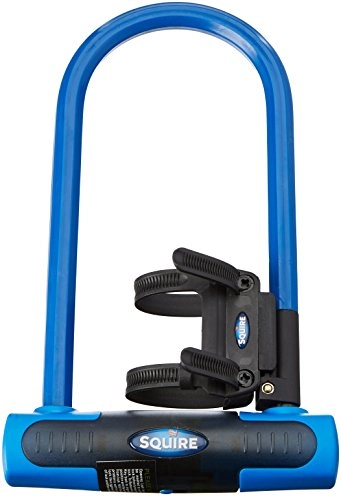 Bike Lock : Henry Squire Eiger Gold Sold Secure D-Lock for Bicycle, Blue
