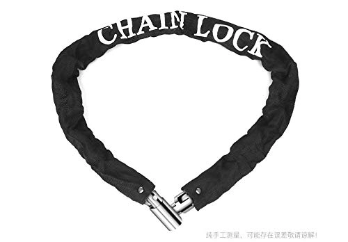 Bike Lock : HighFii Bicycle Lock Chain Motorcycle Chain Lock 3.2Feet