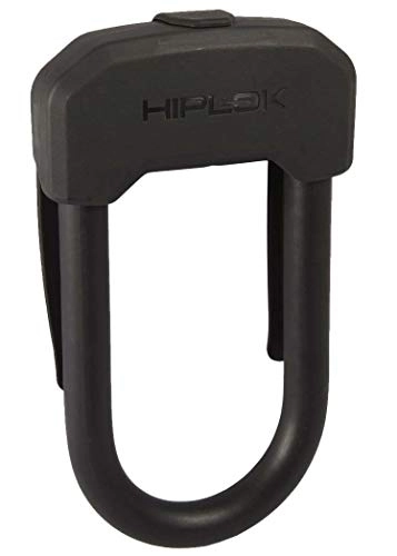 Bike Lock : Hiplok D Lock - Black / Wearable Clip Lock Clothing Clothes Bicycle Cycling Cycle Biking Bike Security Safety Anti Theft Accessories