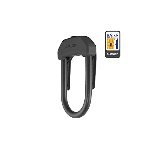 Bike Lock : Hiplok Unisex's DX D Bicycle Lock, Black, 14 mm x 15 x 85 cm