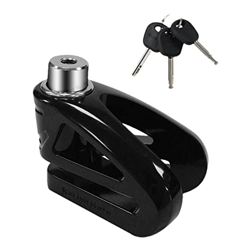 Bike Lock : holexty Bicycle Brake Lock | Anti-Theft Wheel Padlock for Mountain Bike | Triangular Cycling Supplies Fit for MTB, Road Bike, Scooters, Motorcycle and Motorbikes, 6mm