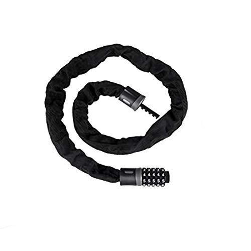 Bike Lock : Home gyms Bike lock / bicycle chain / cycling lock (3lengths) 5-Digitls codes Resettable 100, 000 codes for bike cycle, moto, door, Gate Fence 100cm length (Size : 120cm)