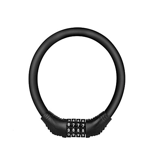 Bike Lock : HPPSLT Bike lock Strong Security U Lock with Steel Cable Bike Lock Combination Anti-theft Bicycle Bike Accessories forMTB, Road, Motorcycle, Chain-STYLE bicycle lock (Color : STYLE 7)