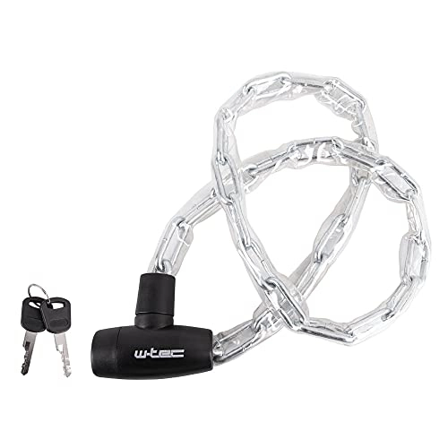 Bike Lock : inSPORTline Steel Cable Bicycle Chain Lock with Vinyl Sleeve 1200mm