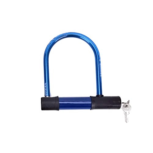 Bike Lock : JHTD Bicycle U-Lock Anti-Theft Heavy-Duty Bicycle D-Lock Pick-Resistant Standard Lock for Mountain Road Bikes