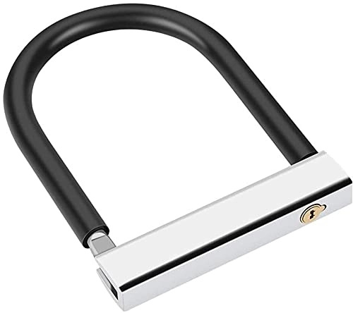 Bike Lock : JIAChaoYi Bicycle Lock U-Shaped Lock Anti-Theft Lock Crescent Lock Core, Anti-Hydraulic Shear, Suitable for Motorcycle / Bike